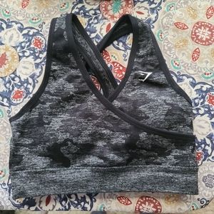 Gymshark Adapt Camo Seamless Sports bra